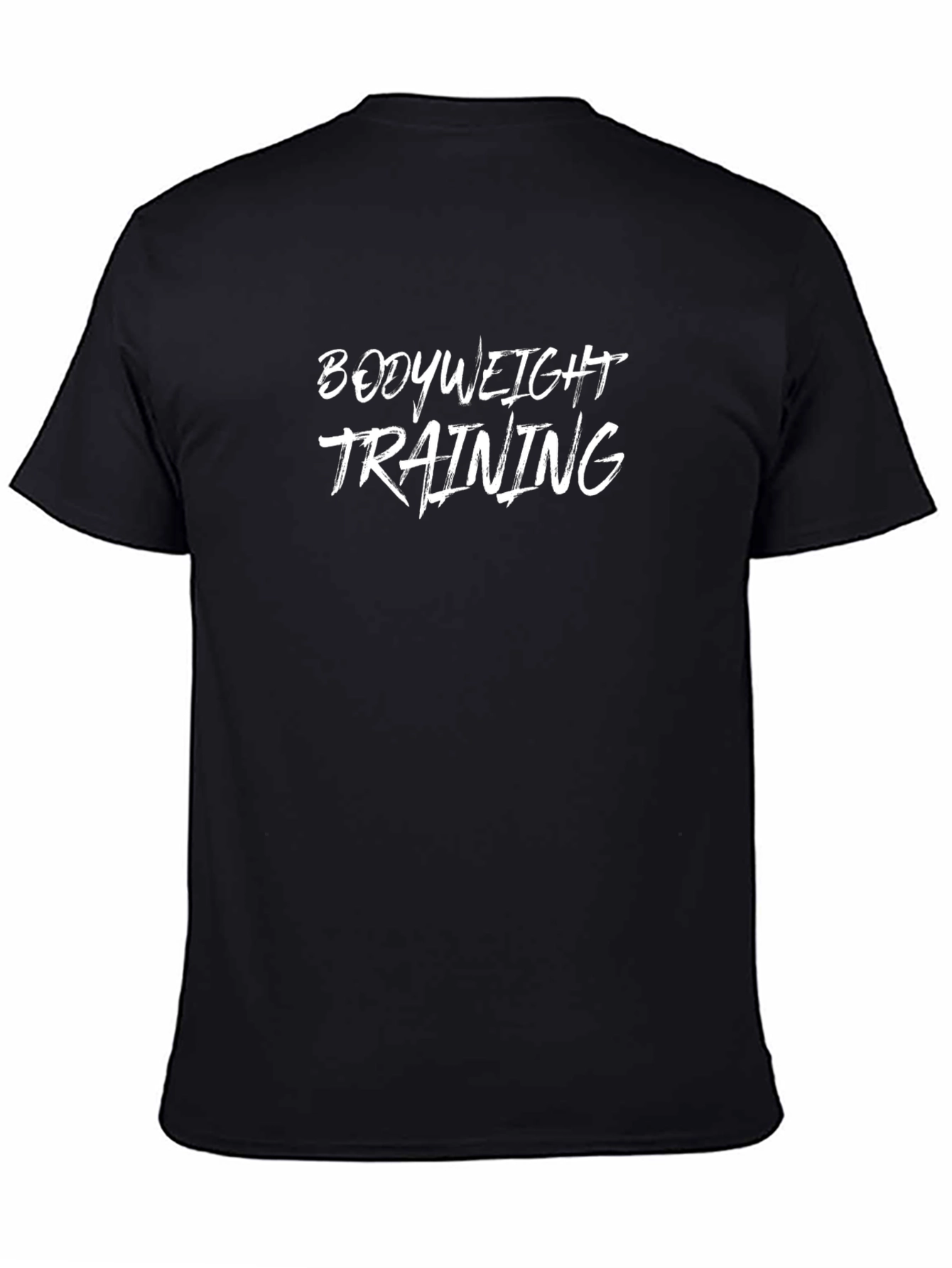 Bodyweight Training Black T-Shirt