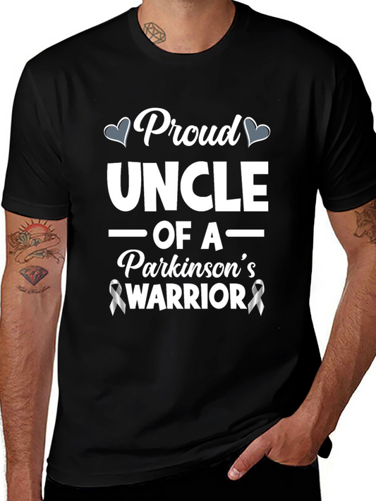 Proud Uncle Parkinsons Warrior T-Shirt