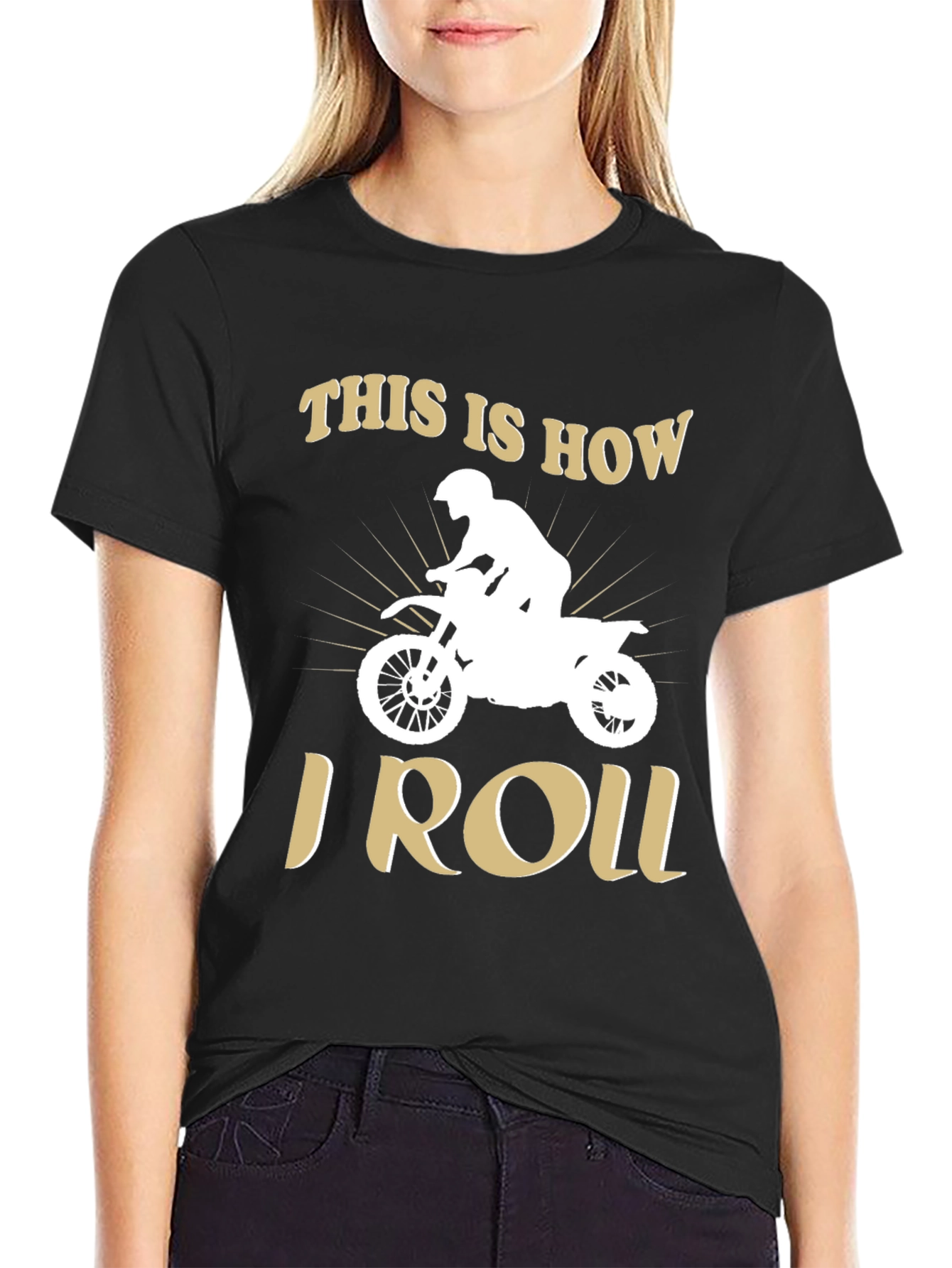 This is How I Roll - Motocross T-Shirt