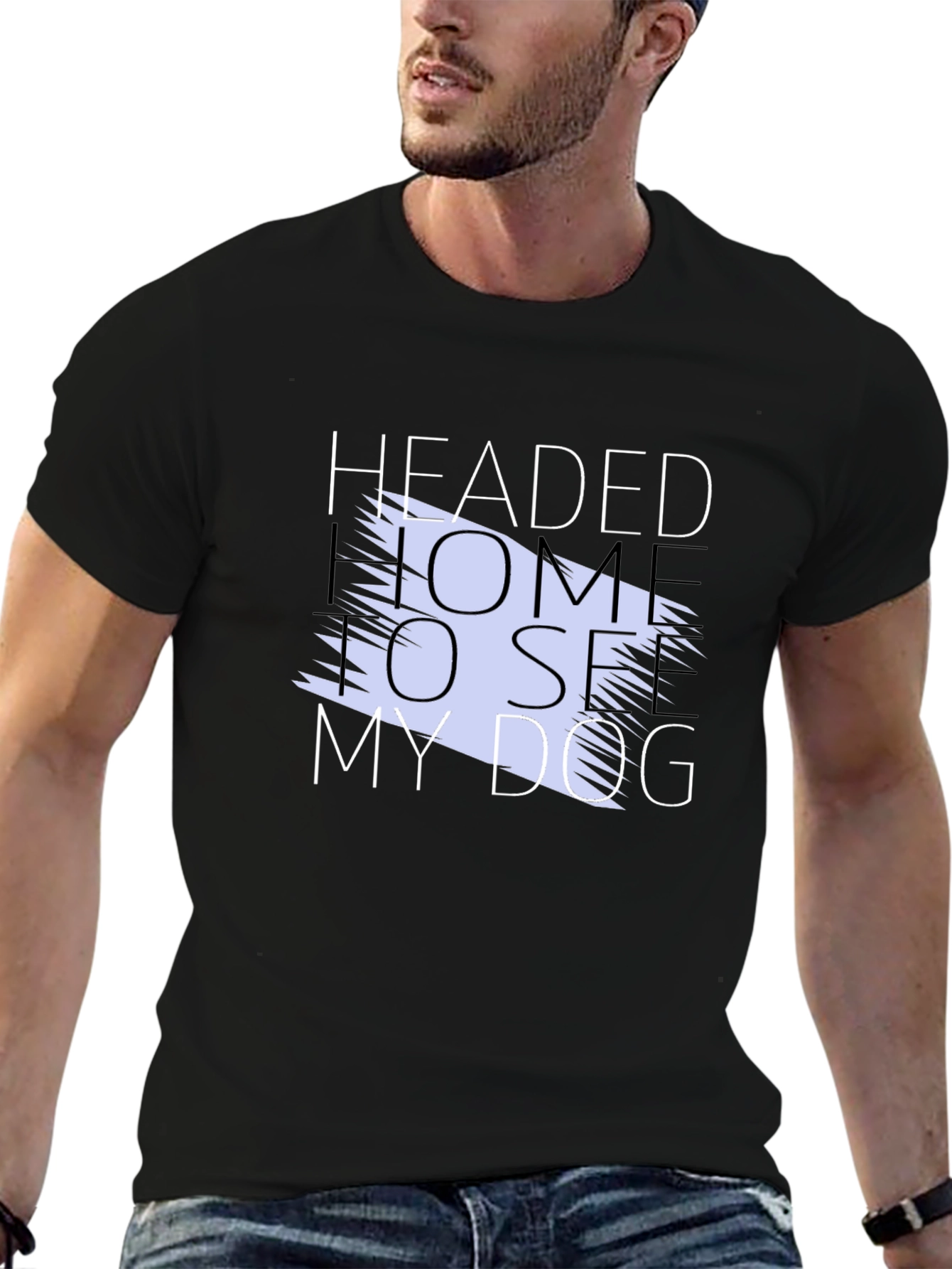 Headed Home To See My Dog Graphic Tee