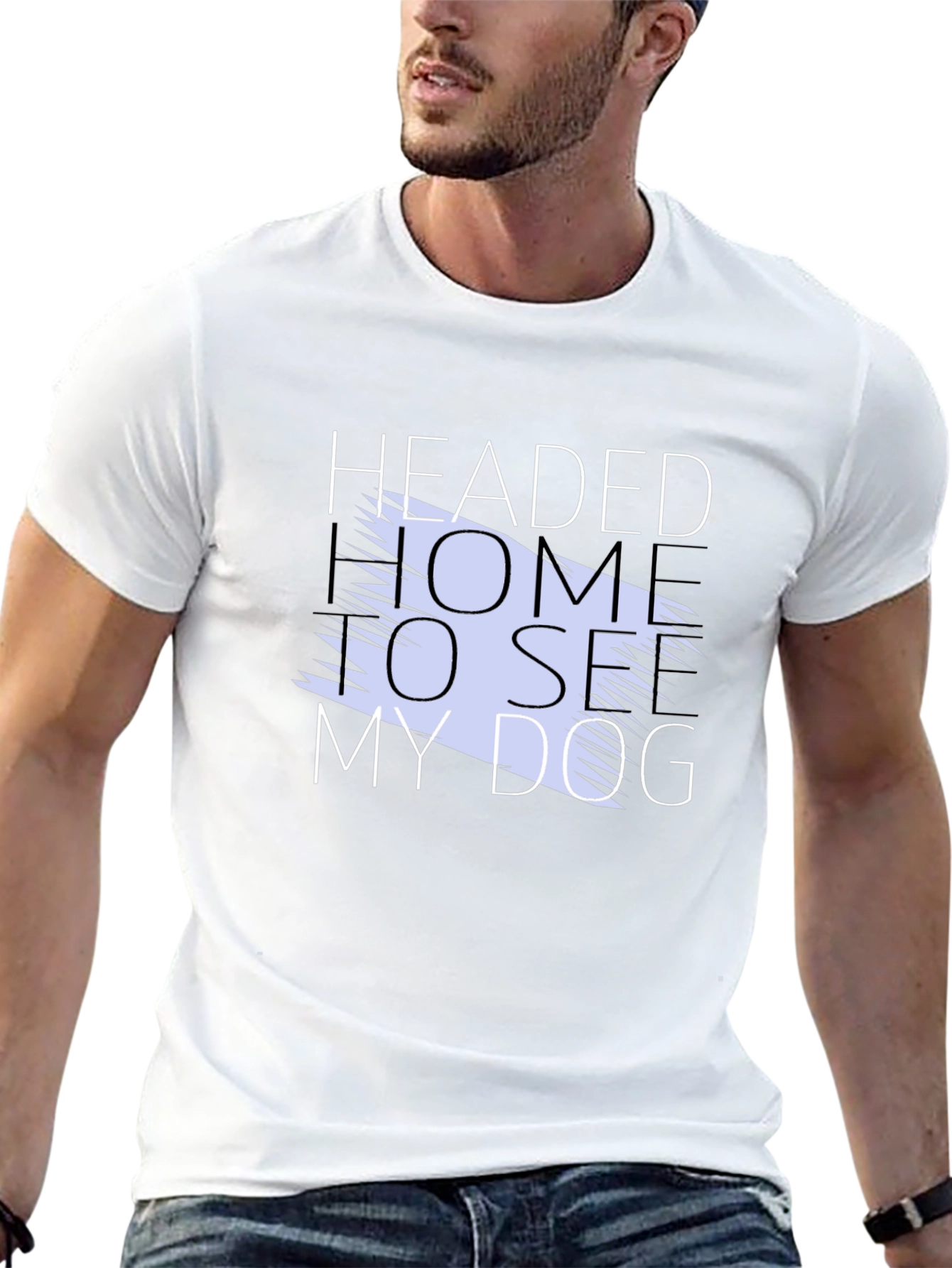 Headed Home To See My Dog Graphic Tee