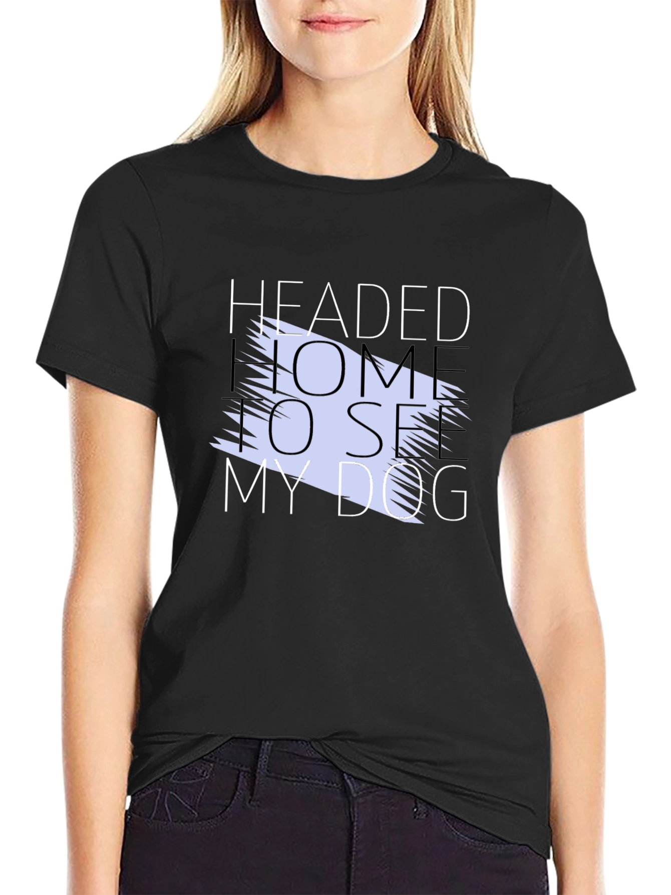 Headed Home To See My Dog Graphic Tee