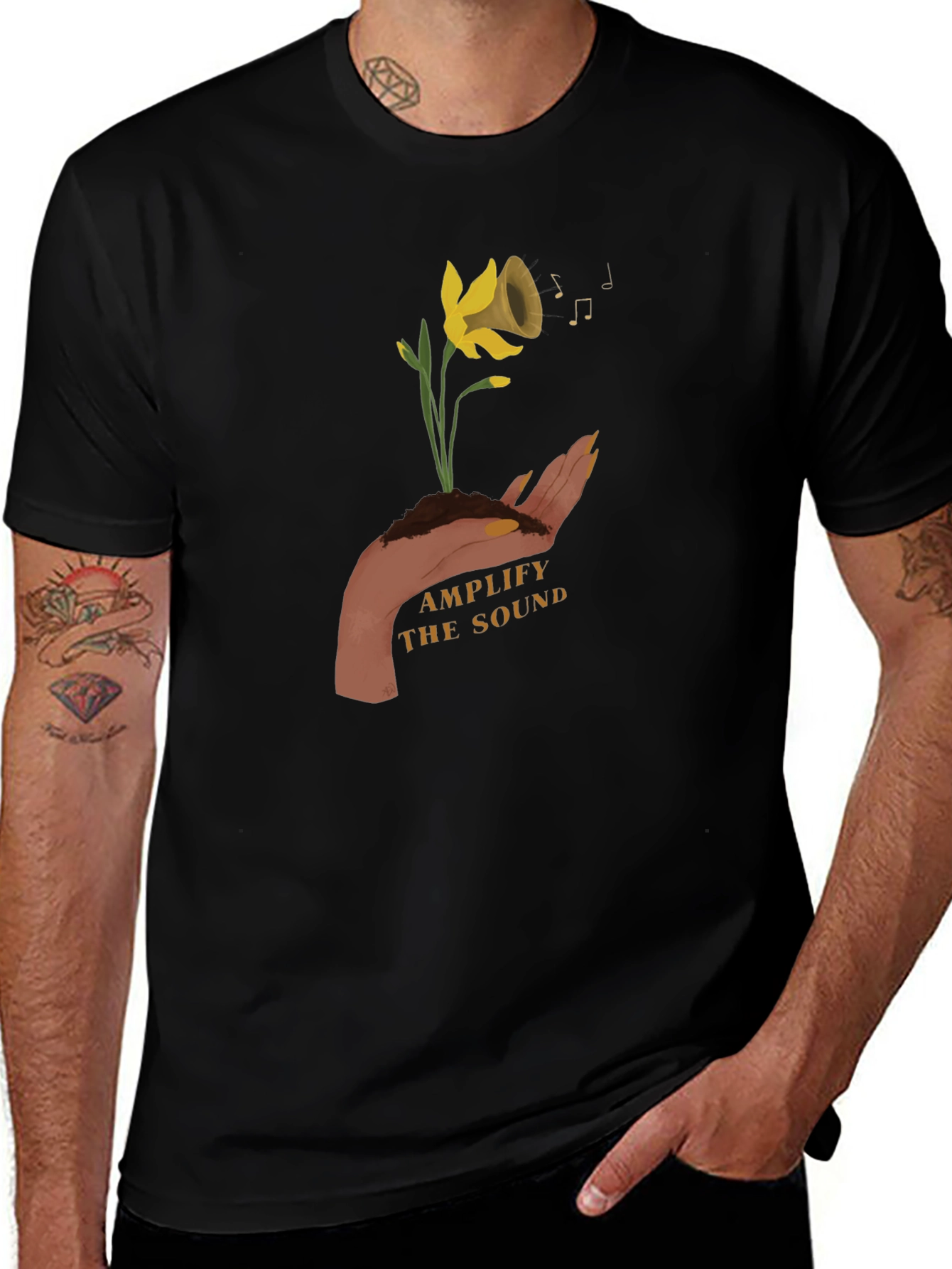 Amplify the Sound Graphic Tee