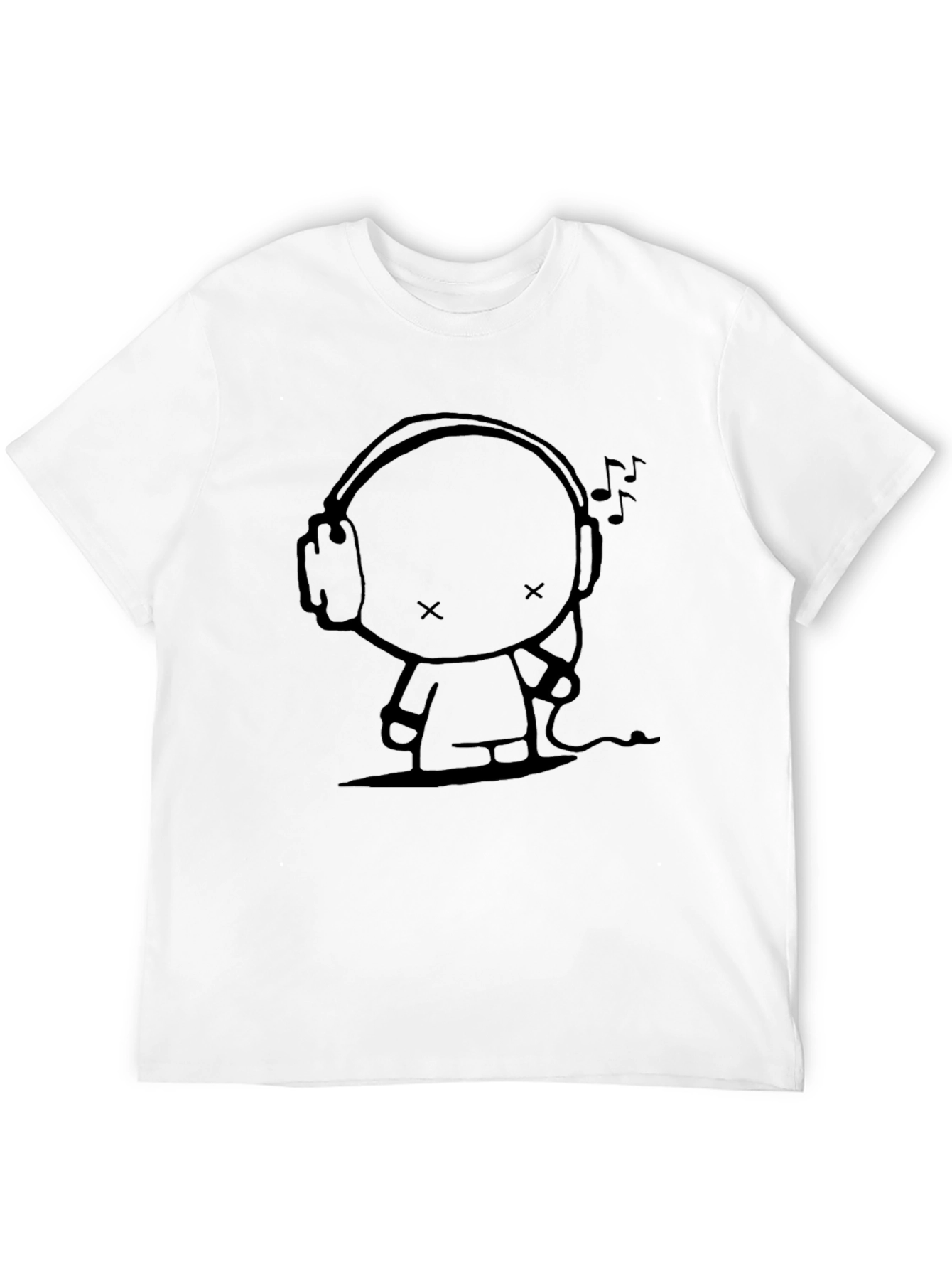 DJ Robot Graphic Tee - Black
