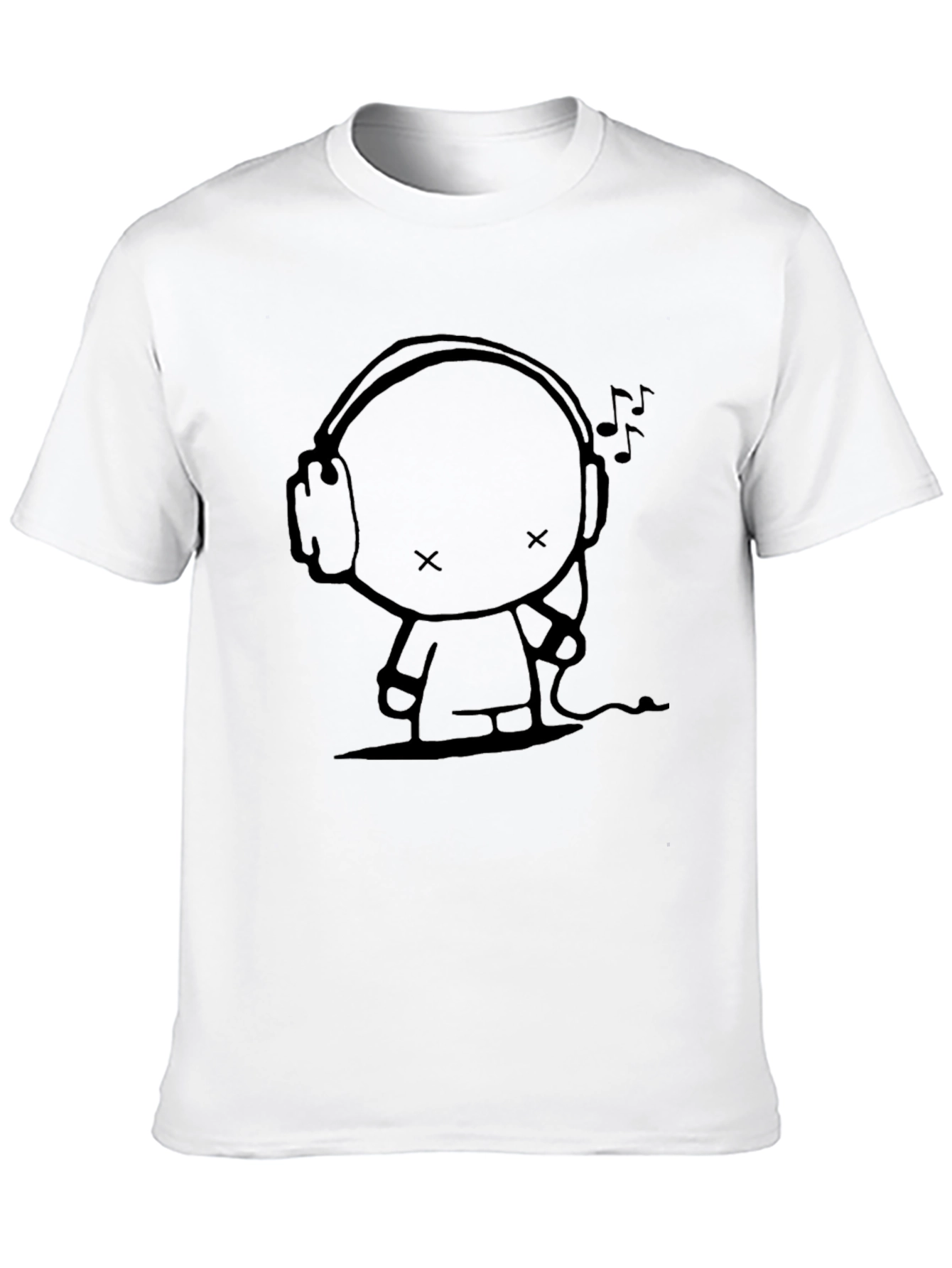 DJ Robot Graphic Tee - Black
