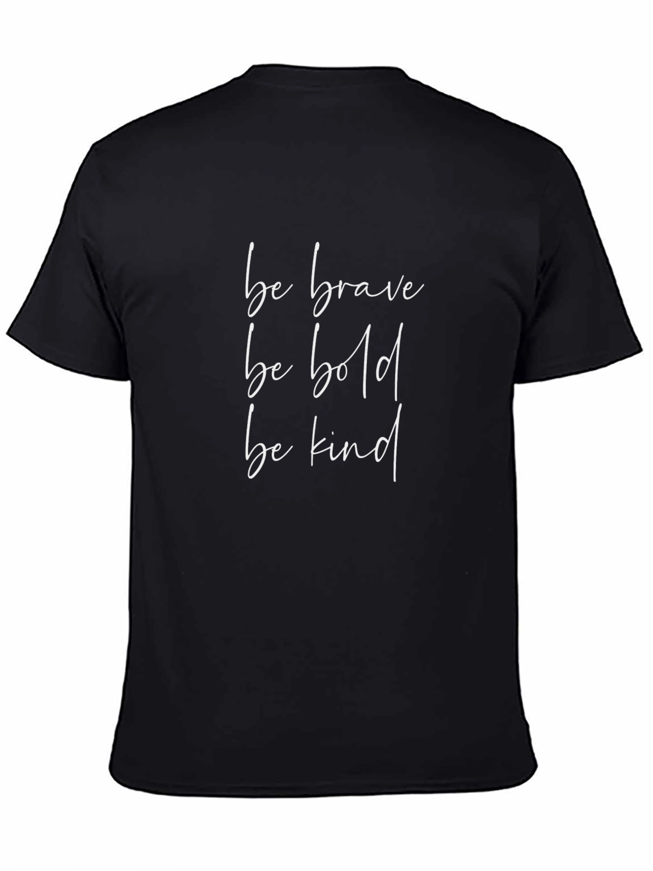 Be Brave Bold Kind Graphic Tee - Black