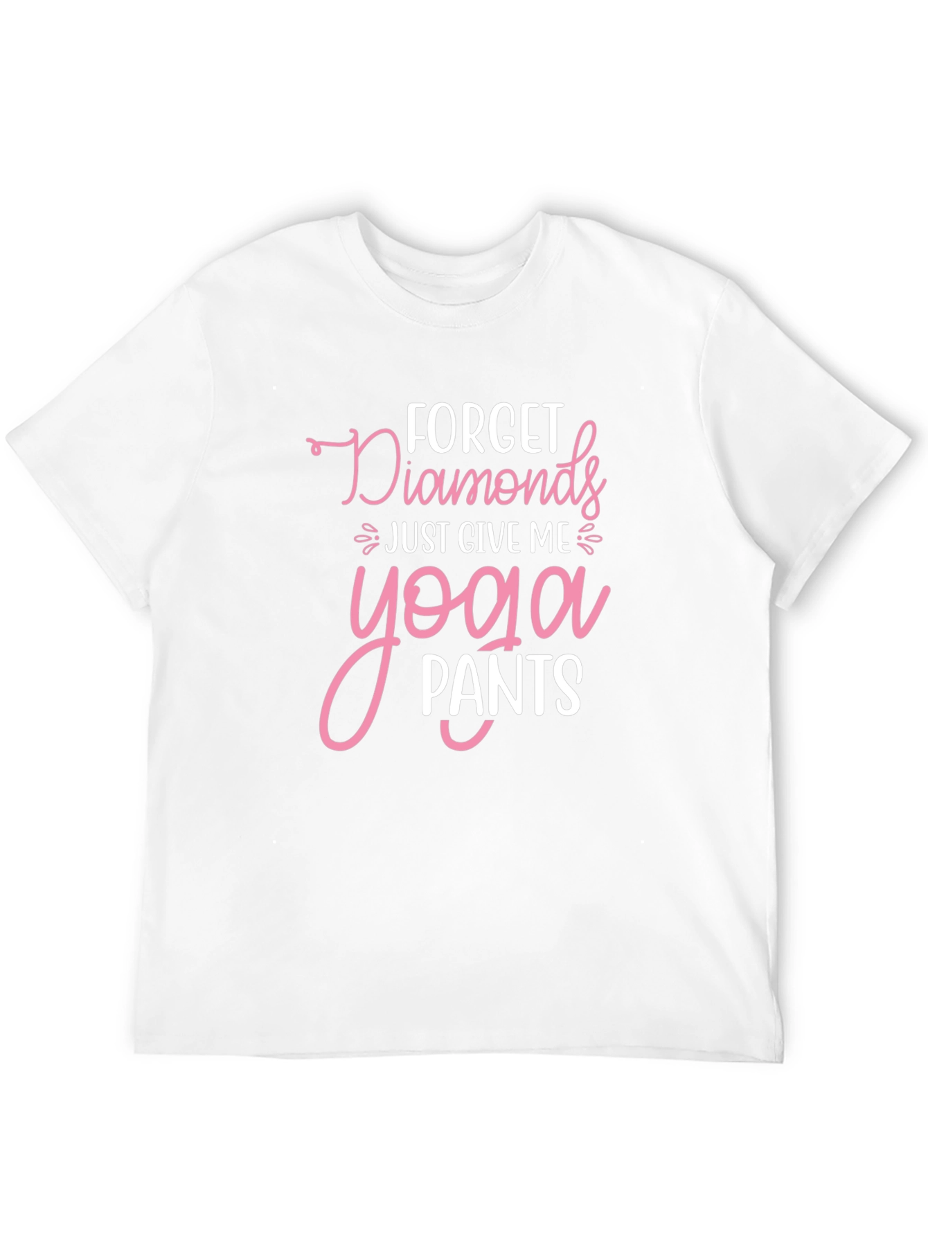 Forget Diamonds Yoga Pants Tee
