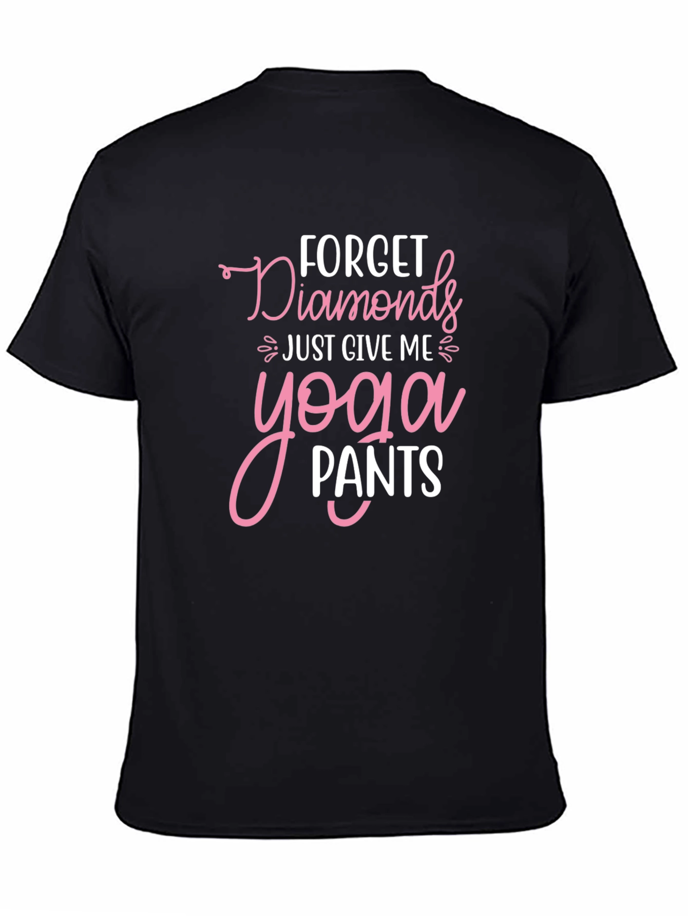 Forget Diamonds Yoga Pants Tee