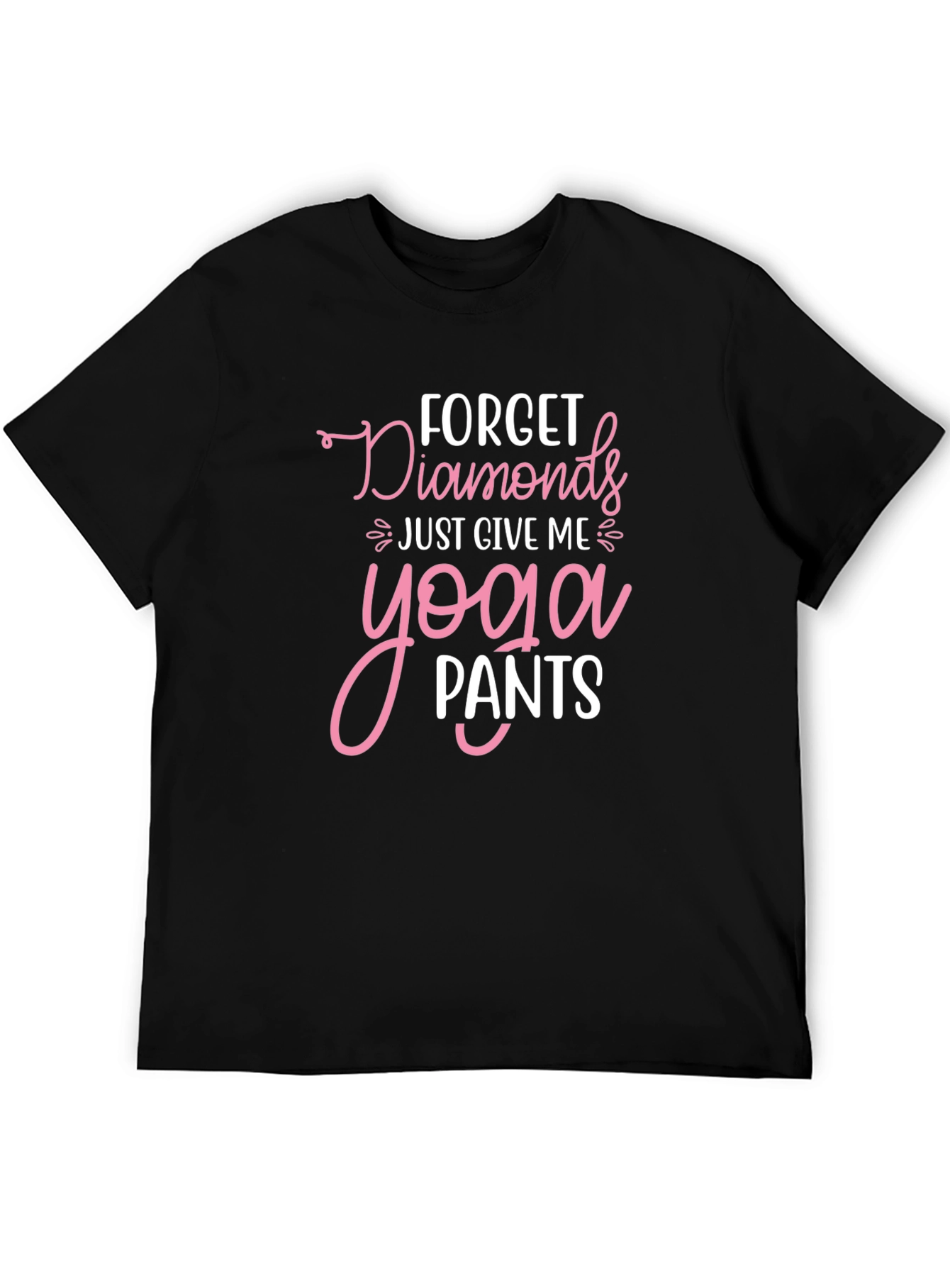 Forget Diamonds Yoga Pants Tee