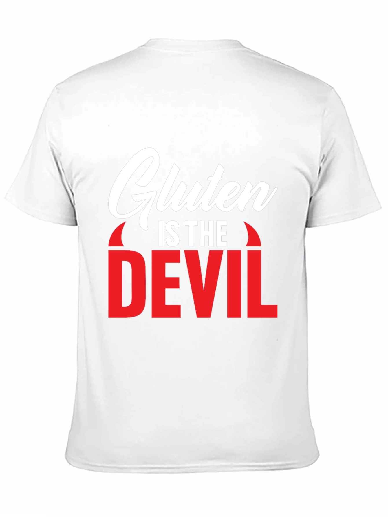 Gluten is the Devil Graphic T-Shirt