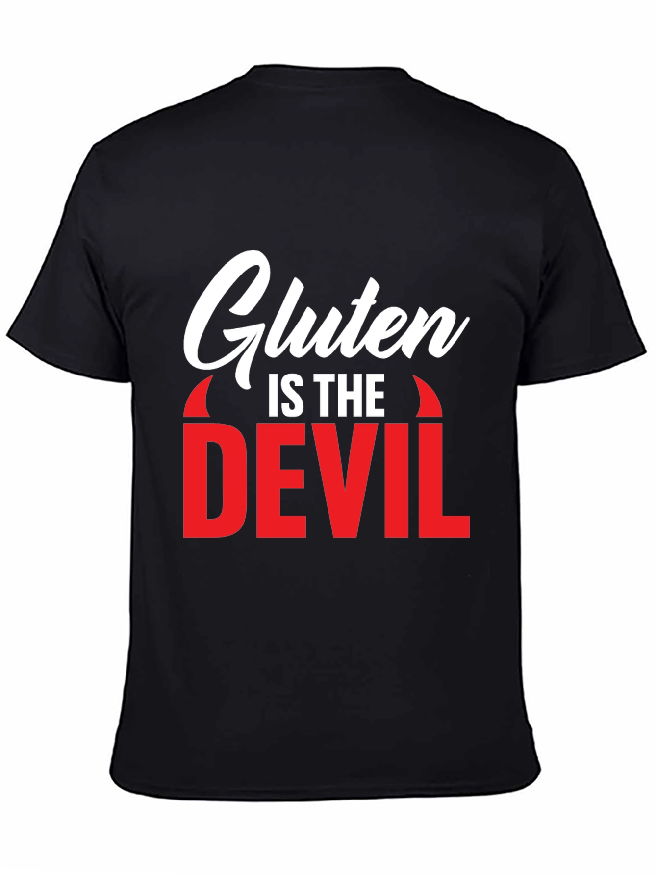 Gluten is the Devil Graphic T-Shirt