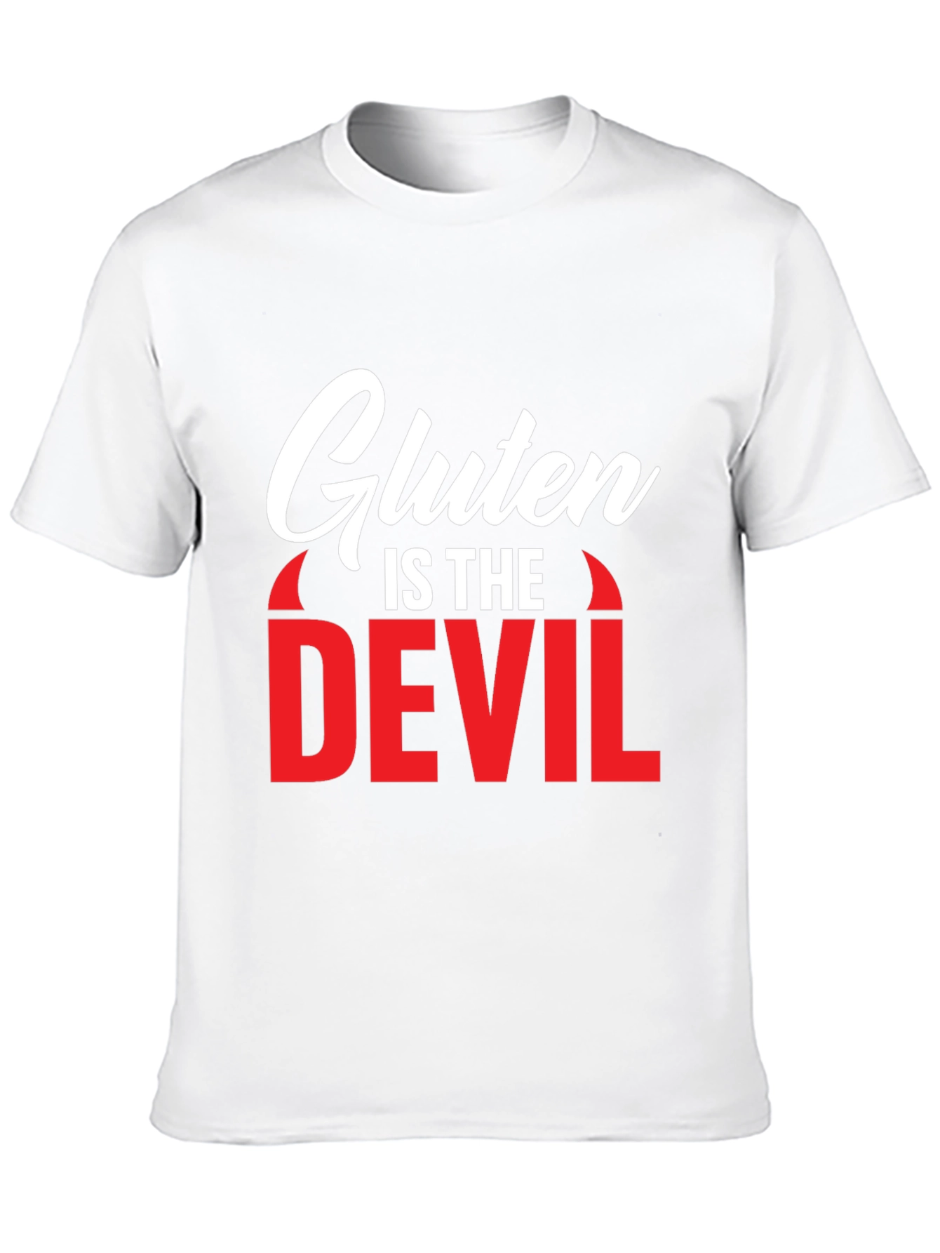 Gluten is the Devil Graphic T-Shirt