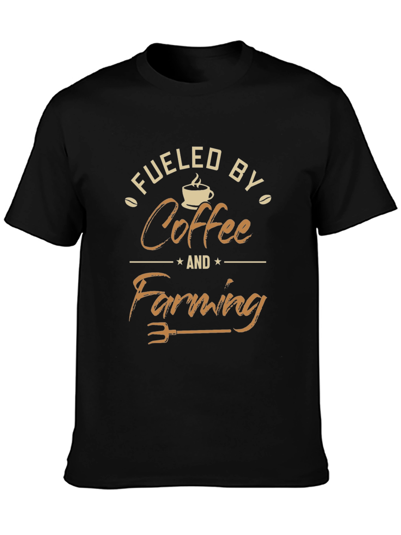 Fueled By Coffee and Farming Graphic Tee