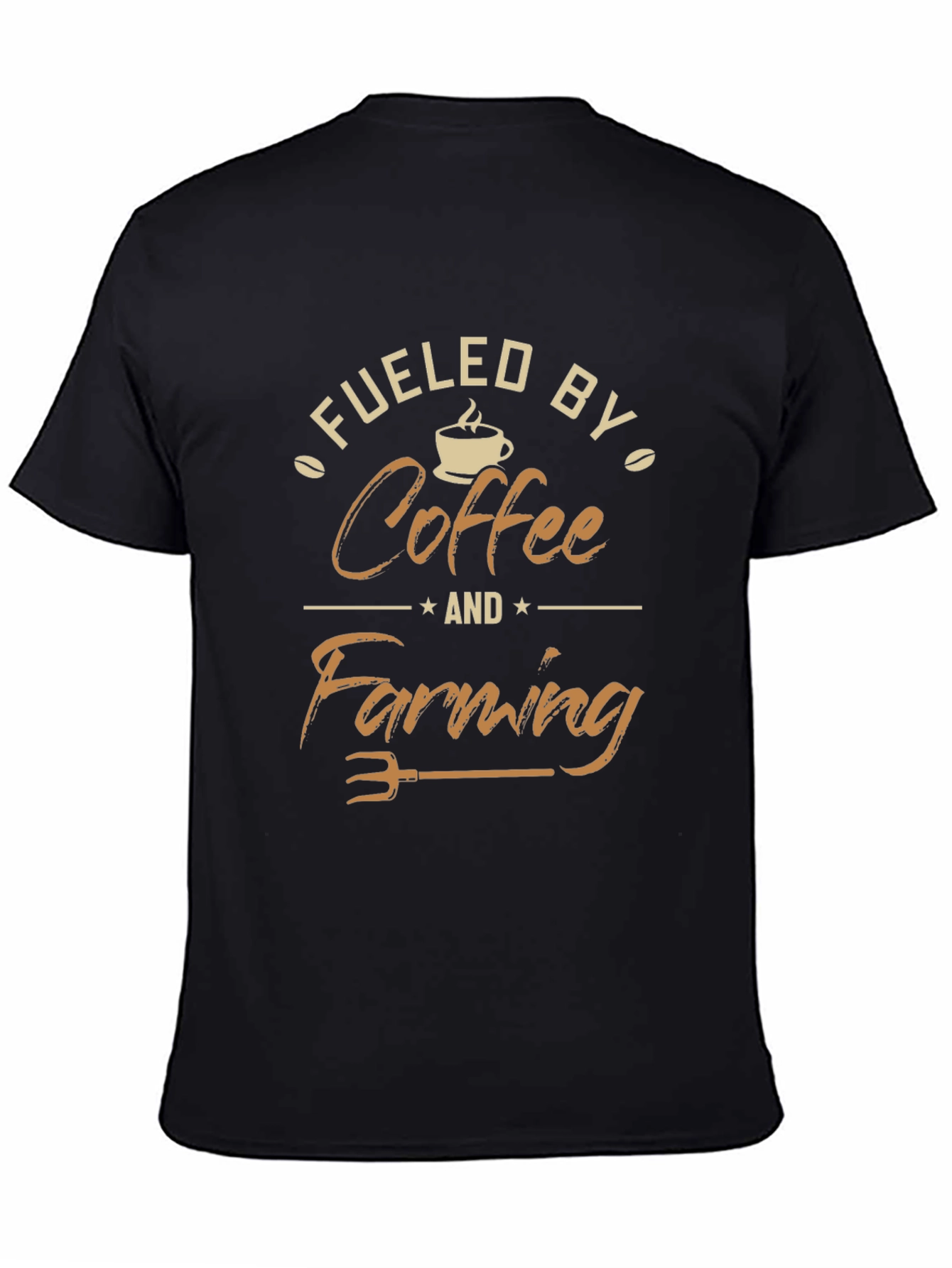 Fueled By Coffee and Farming Graphic Tee