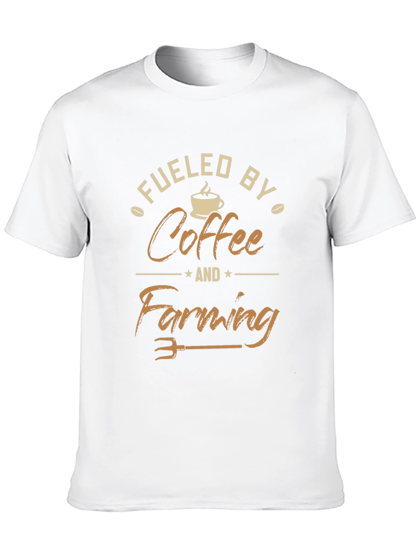 Fueled By Coffee and Farming Graphic Tee
