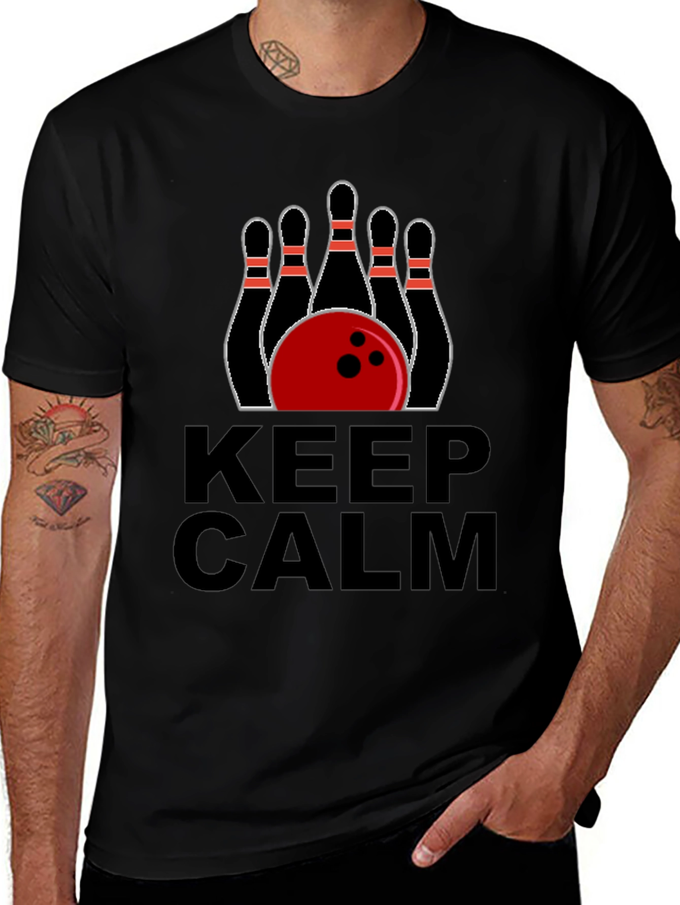 Keep Calm Bowling T-Shirt