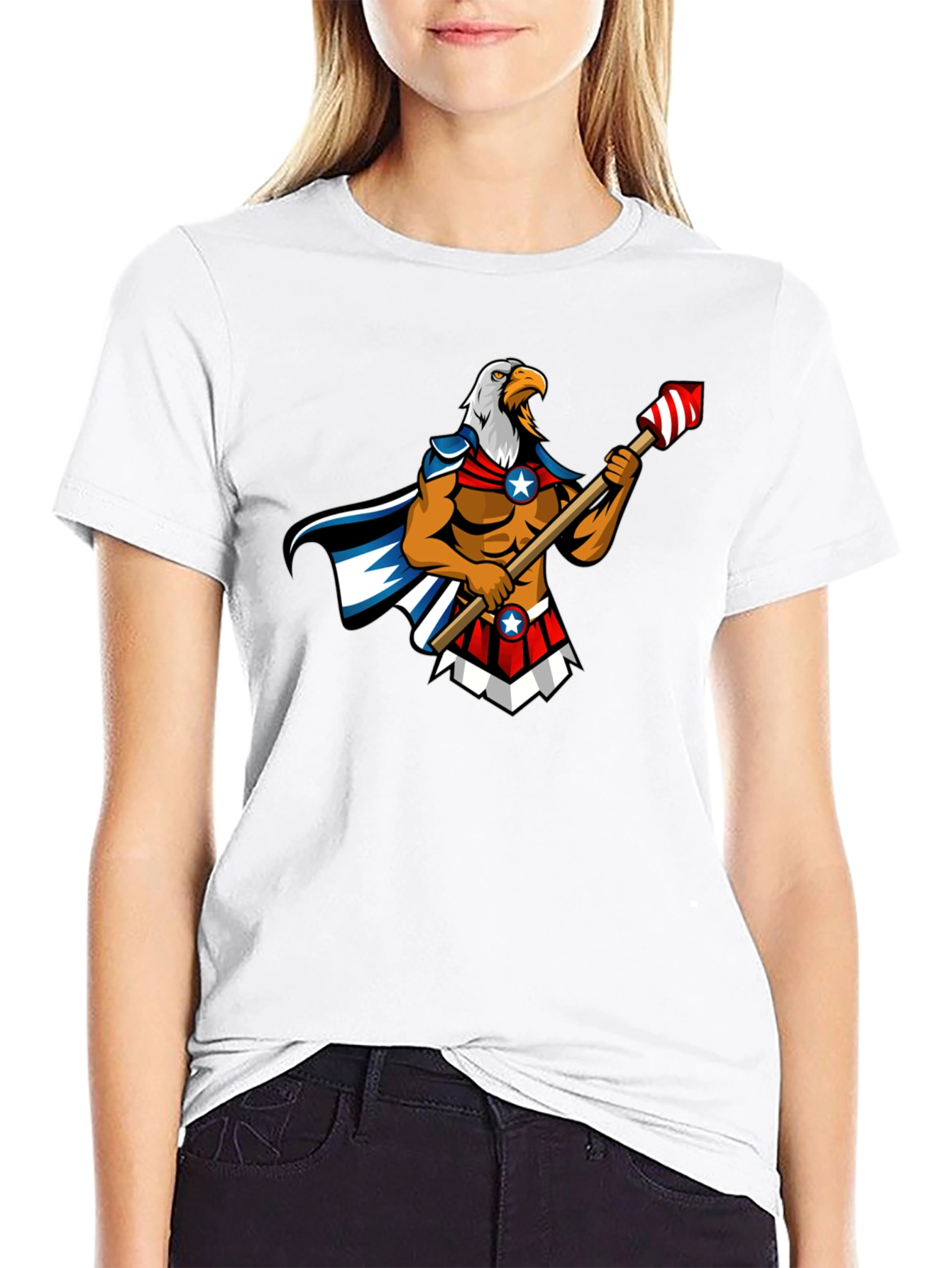 Patriotic Eagle T-Shirt - USA Pride