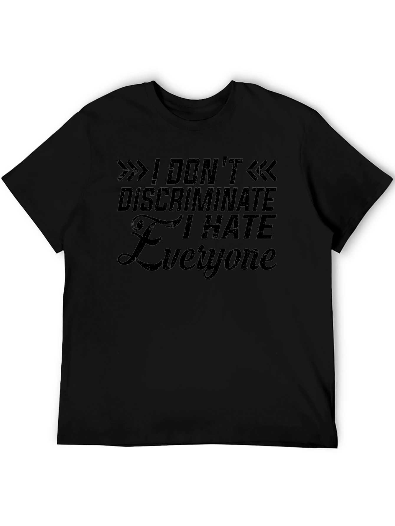 I Hate Everyone T-Shirt: Edgy Sarcastic Tee