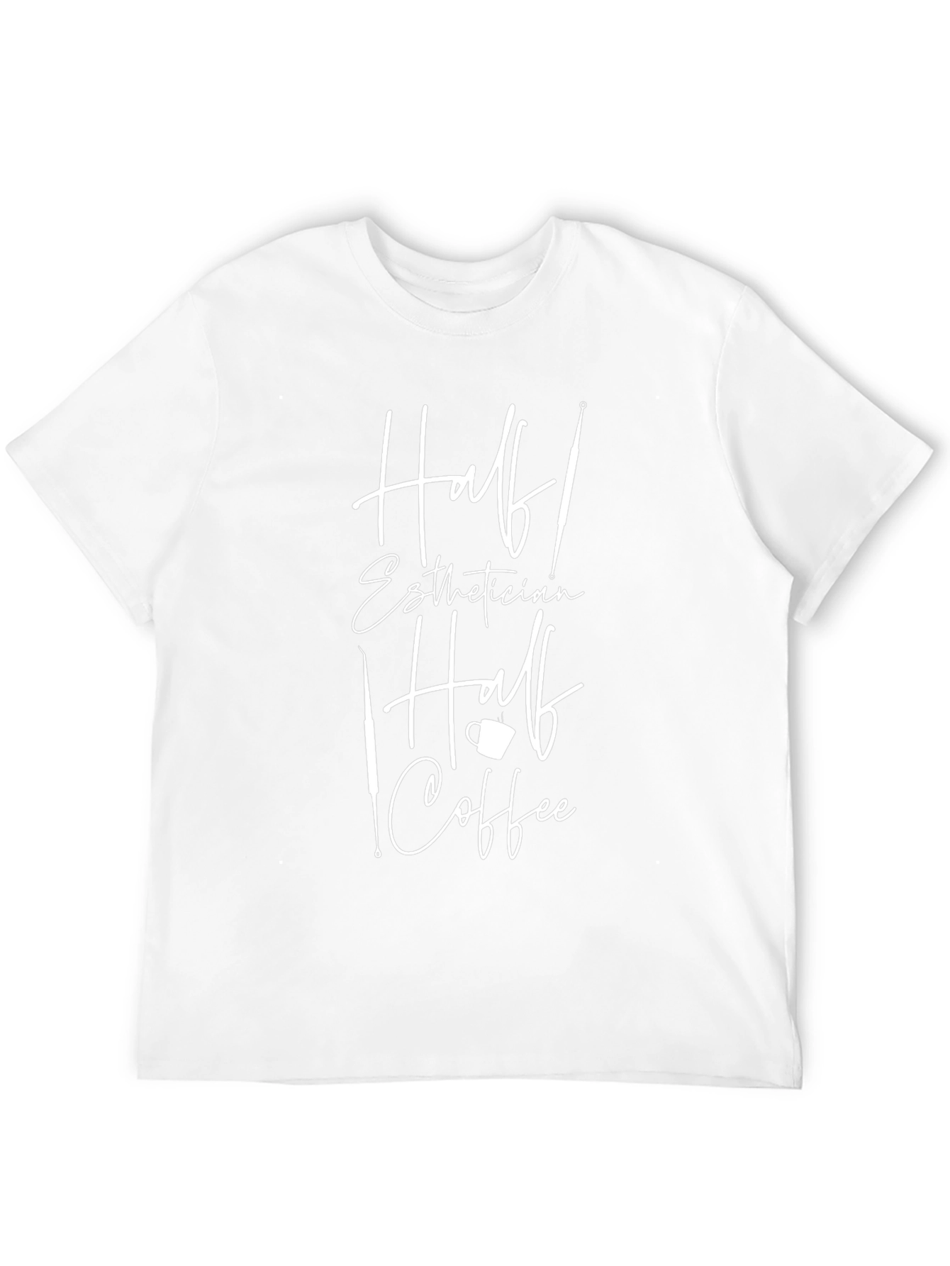 Half Esthetician Half Coffee Graphic Tee