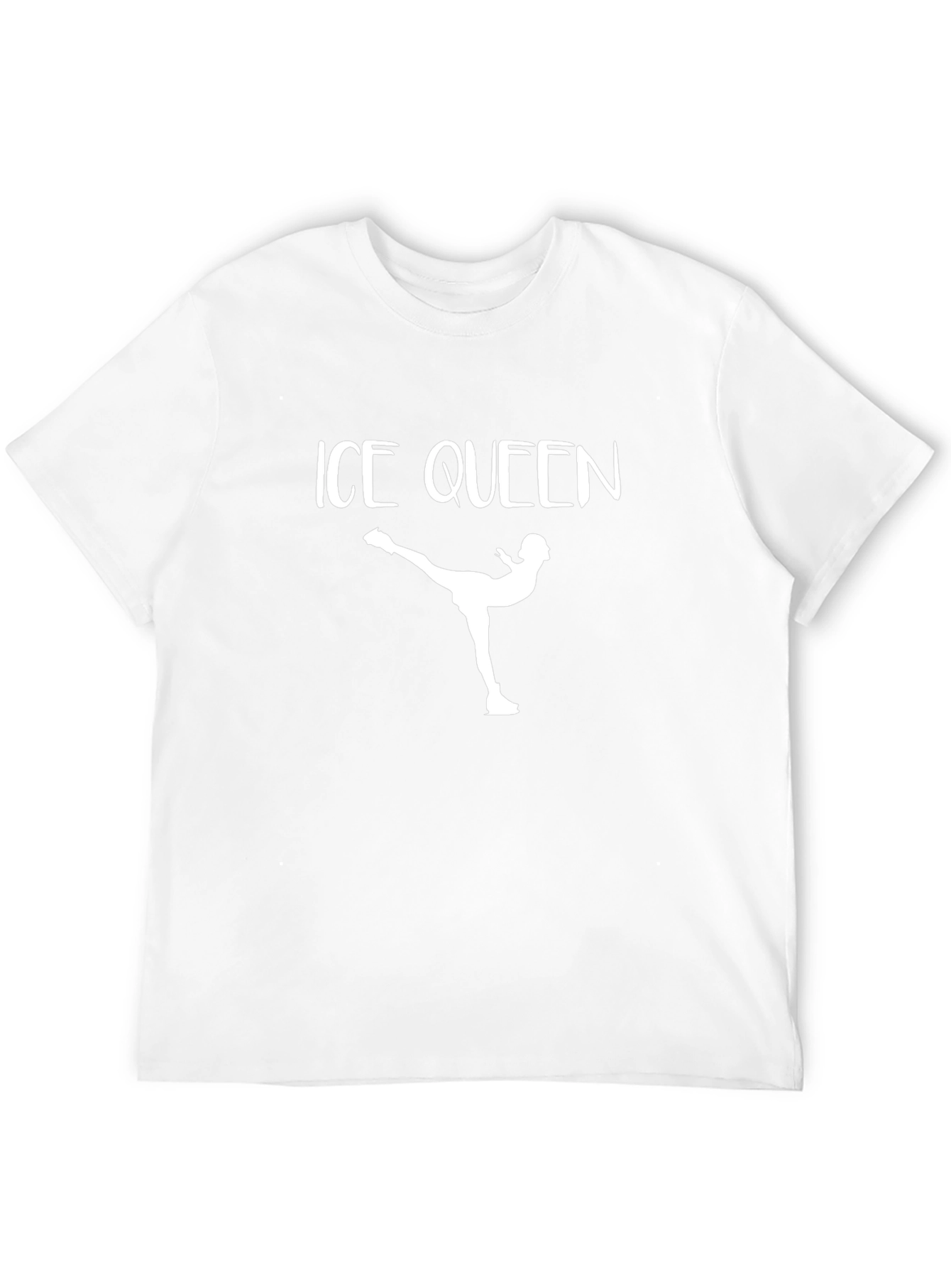 Ice Queen Black Graphic T-Shirt