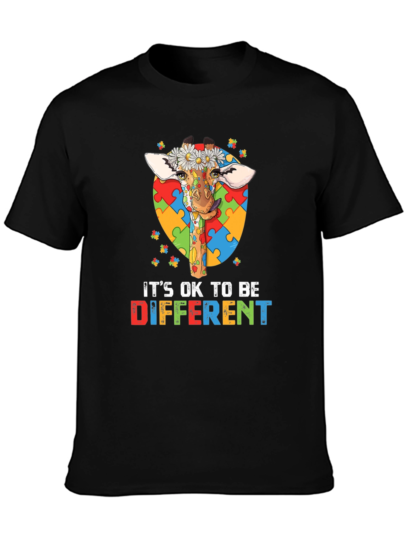 Autism Awareness Giraffe T-Shirt
