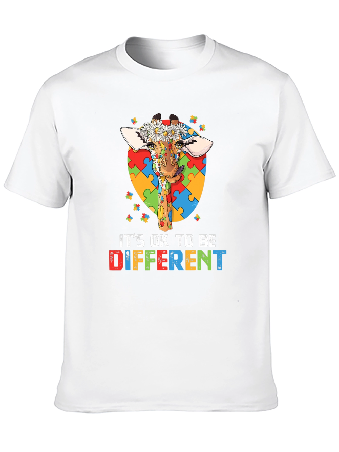 Autism Awareness Giraffe T-Shirt