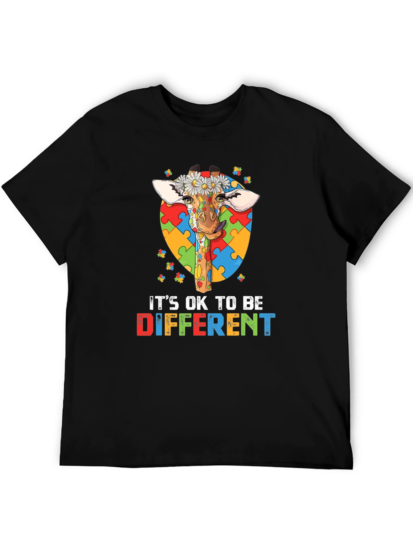 Autism Awareness Giraffe T-Shirt