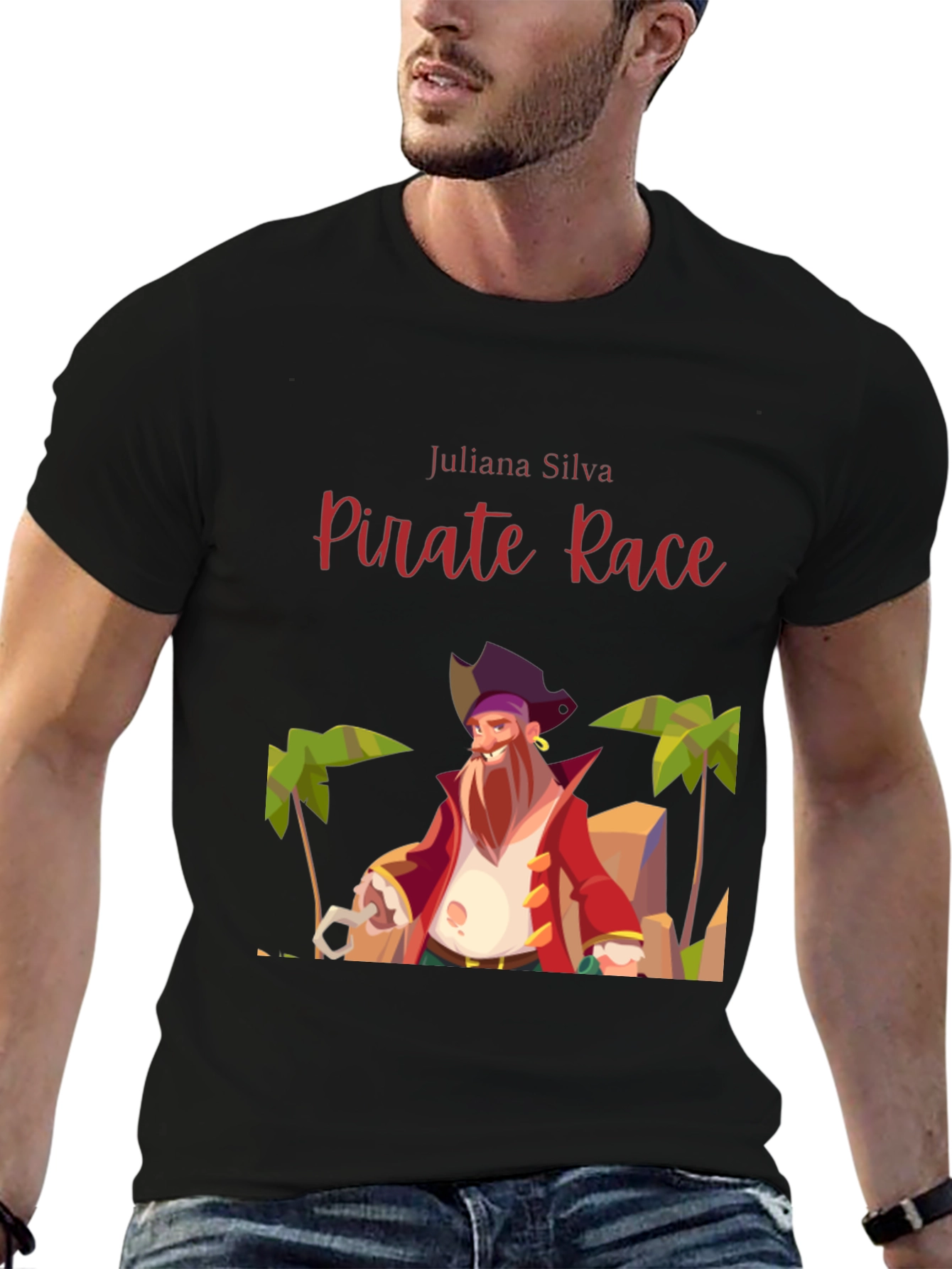 Pirate Race Graphic T-Shirt
