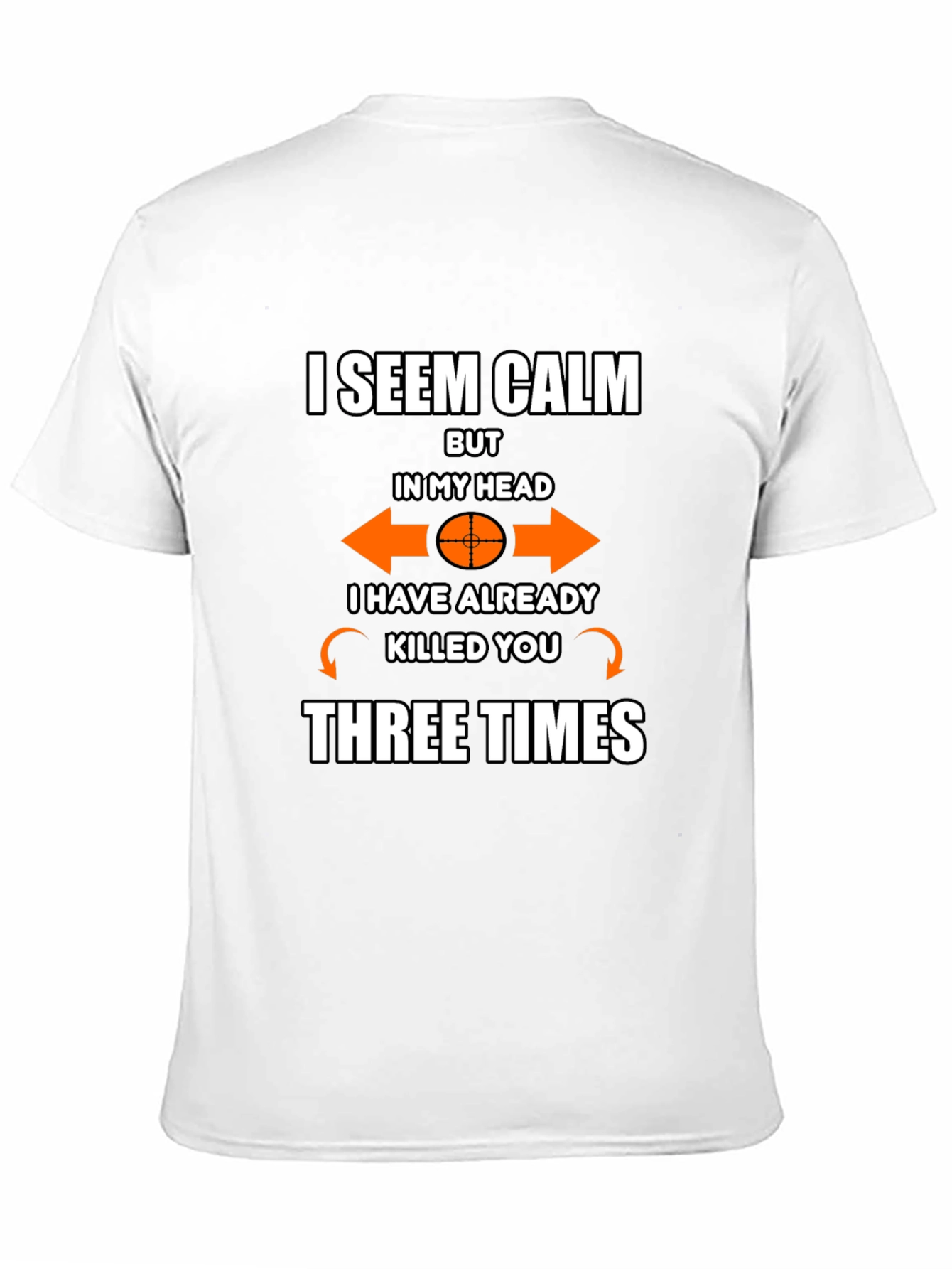 I Seem Calm Mens T-Shirt