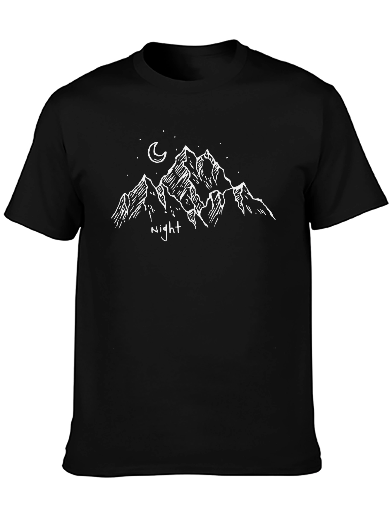 Night Mountain Sketch Tee