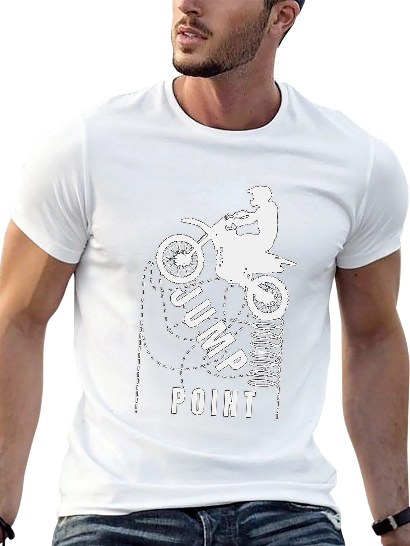 Jump Point Dirt Bike T-Shirt