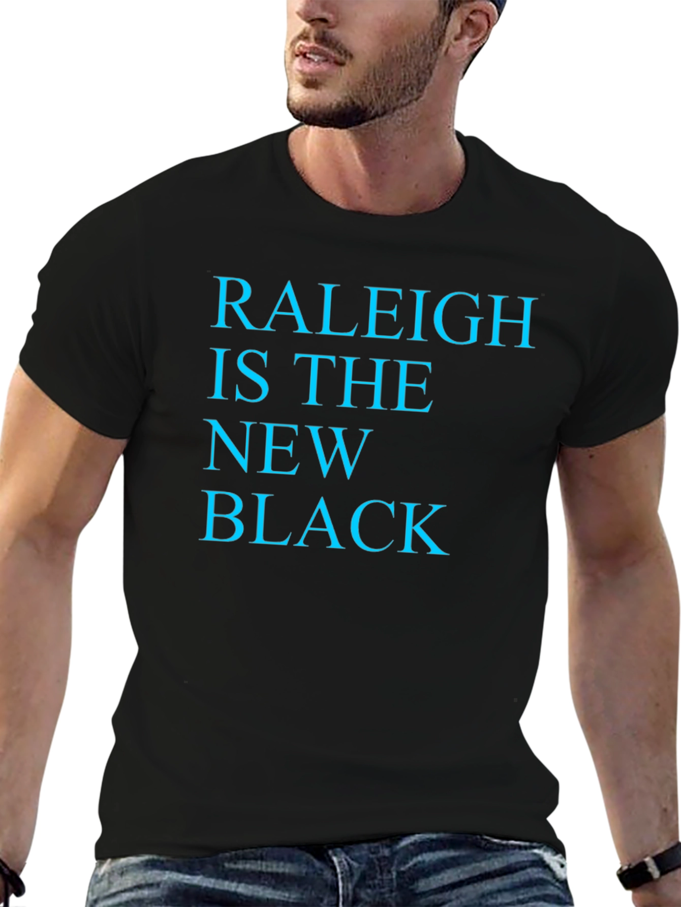 Raleigh is the New Black Graphic Tee
