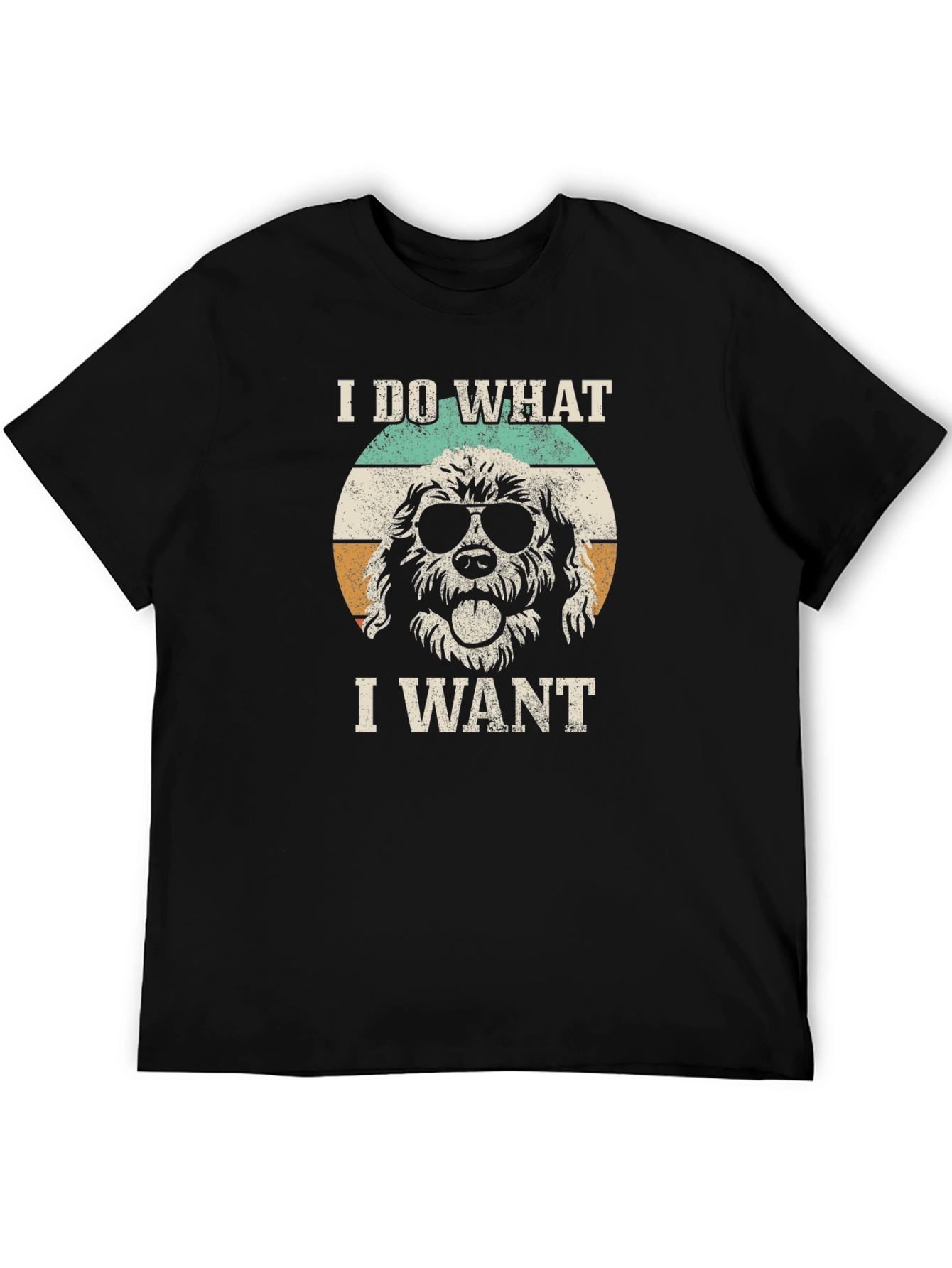 I Do What I Want Dog Graphic T-Shirt