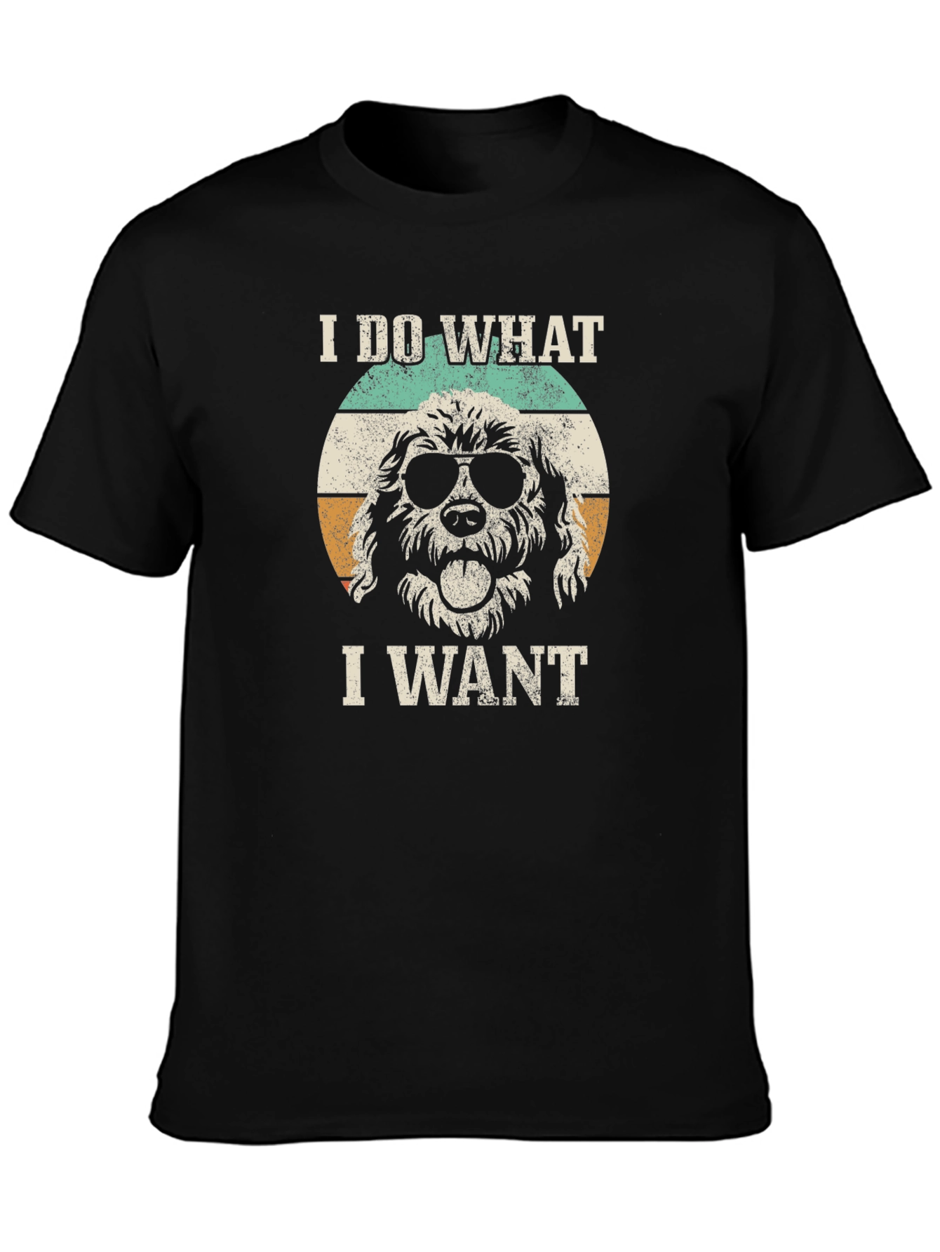 I Do What I Want Dog Graphic T-Shirt