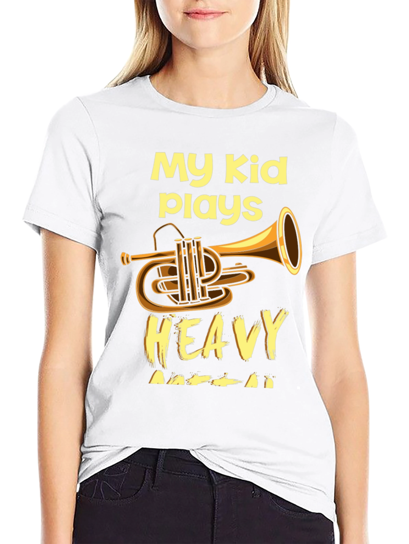 My Kid Plays Heavy Metal Trumpet T-Shirt