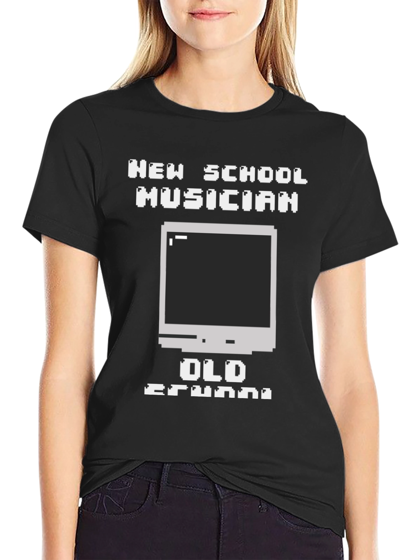 Retro Musician Tee - Old School Cool