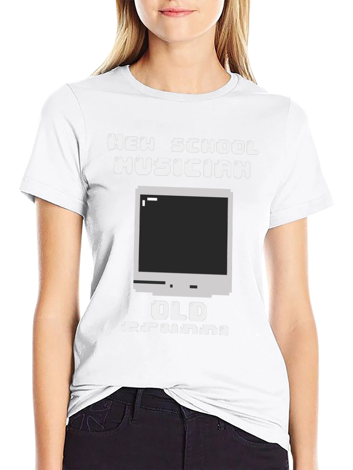Retro Musician Tee - Old School Cool