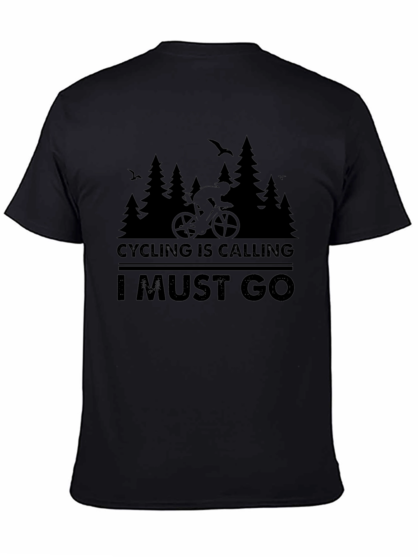 Cycling Is Calling T-Shirt - Nature Rider Design
