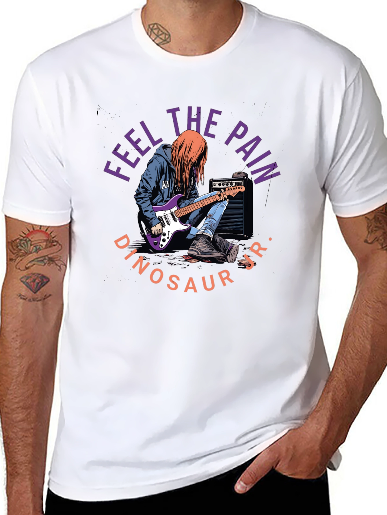 Dinosaur Jr. Feel The Pain Graphic T-Shirt