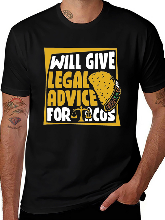 Legal Advice for Tacos Graphic Tee