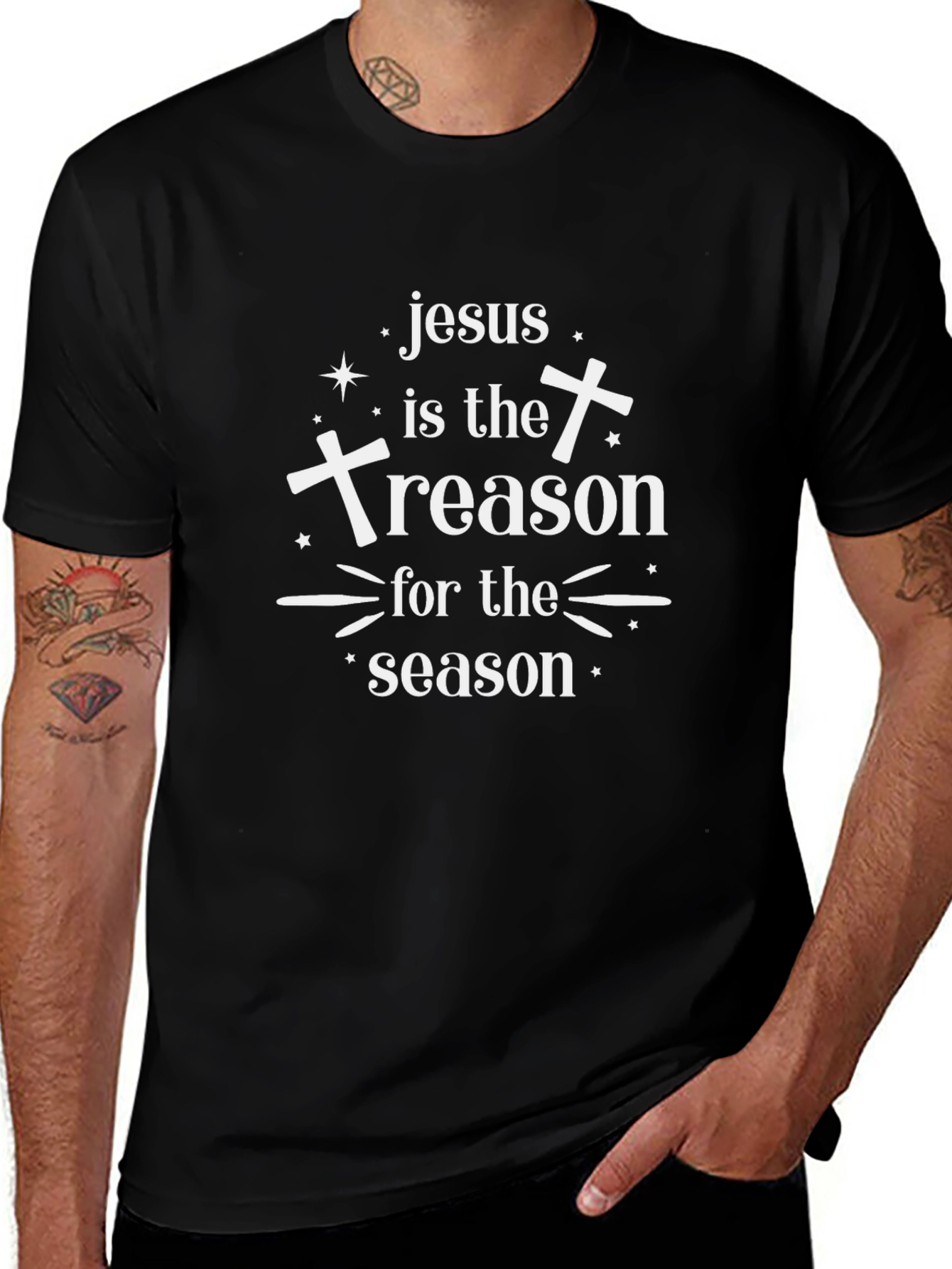 Jesus is the Reason T-Shirt - Christian Holiday Tee