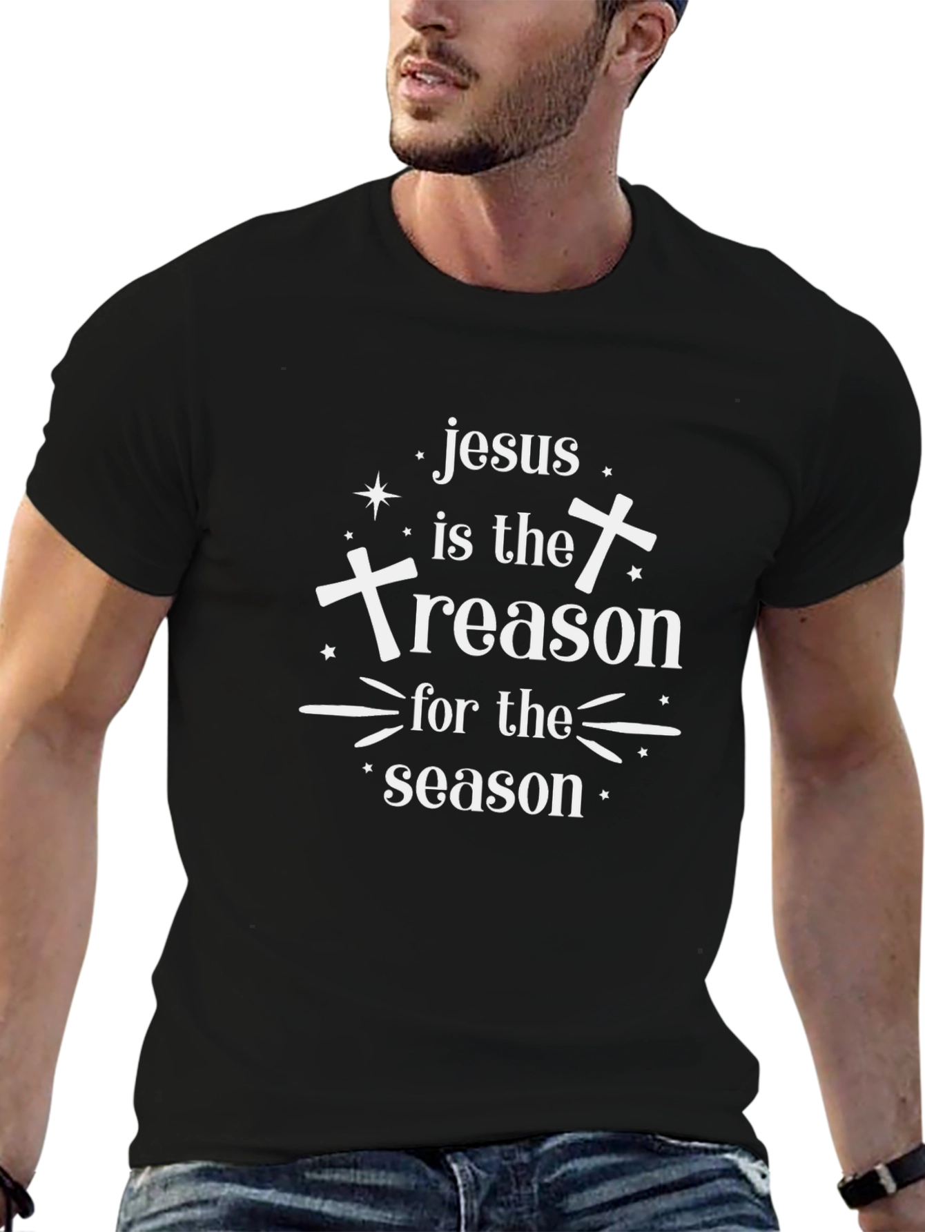 Jesus is the Reason T-Shirt - Christian Holiday Tee