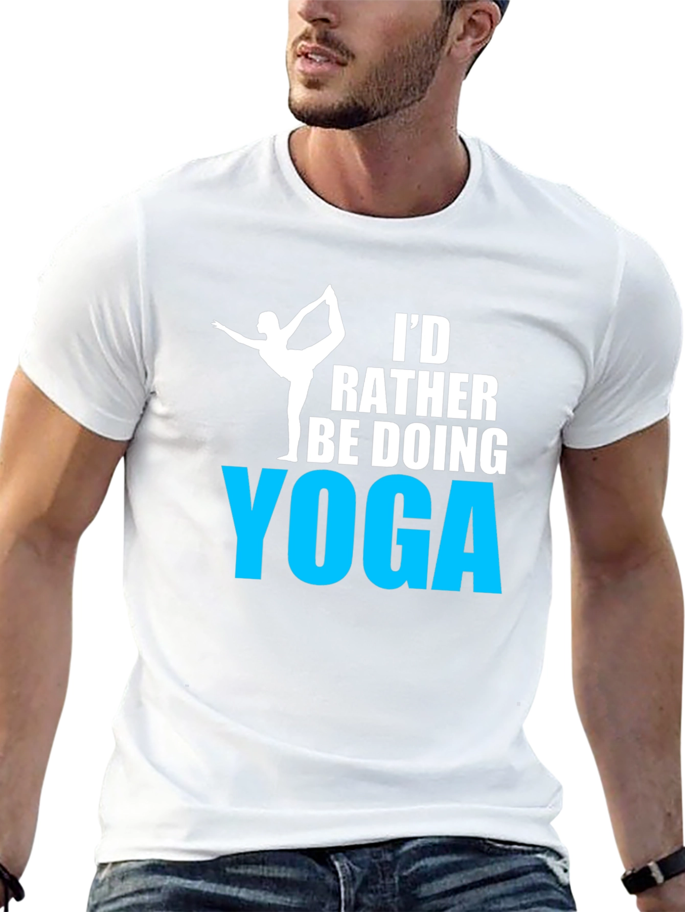 Yoga T-Shirt: Id Rather Be Doing Yoga
