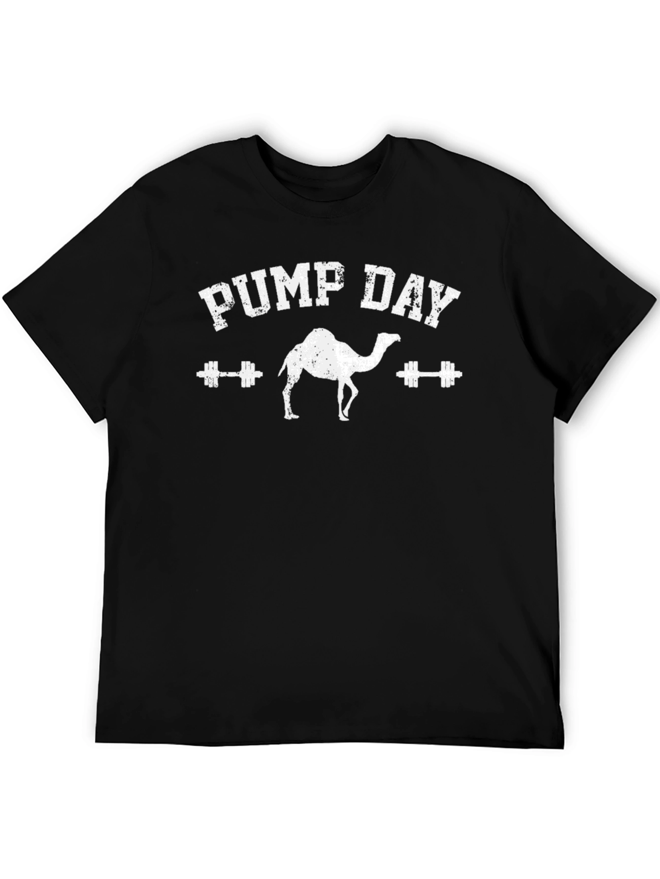 PUMP DAY Camel Gym T-Shirt