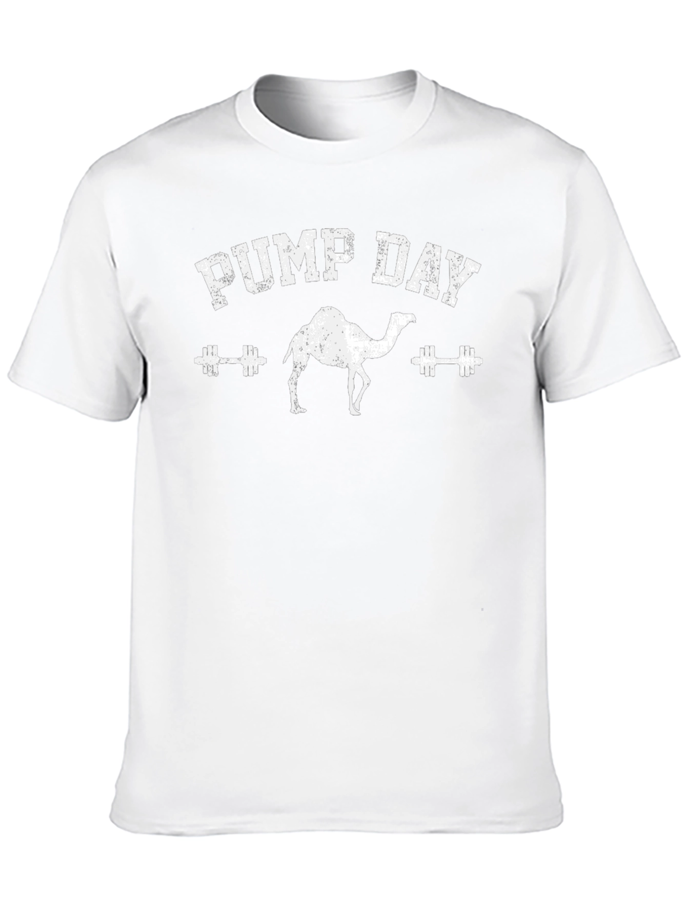 PUMP DAY Camel Gym T-Shirt