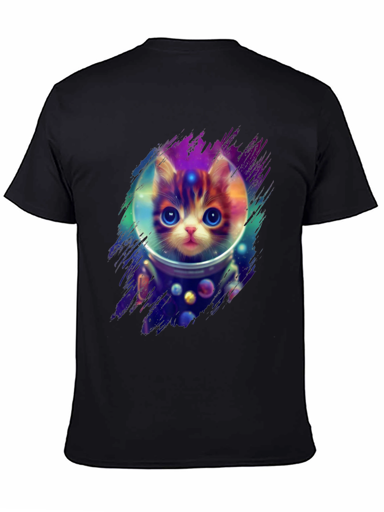 Astronaut Cat T-Shirt - Space Kitten Tee