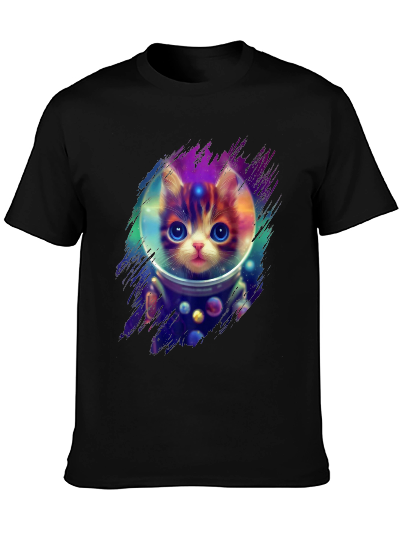 Astronaut Cat T-Shirt - Space Kitten Tee