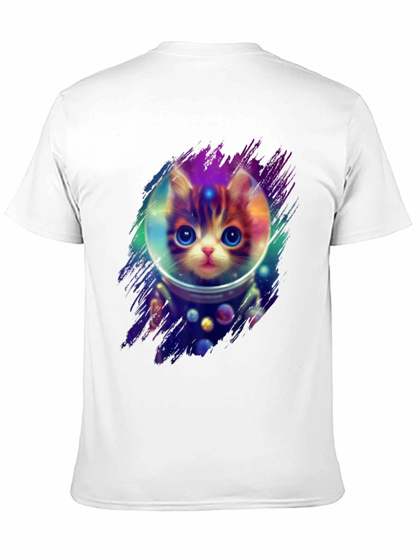 Astronaut Cat T-Shirt - Space Kitten Tee