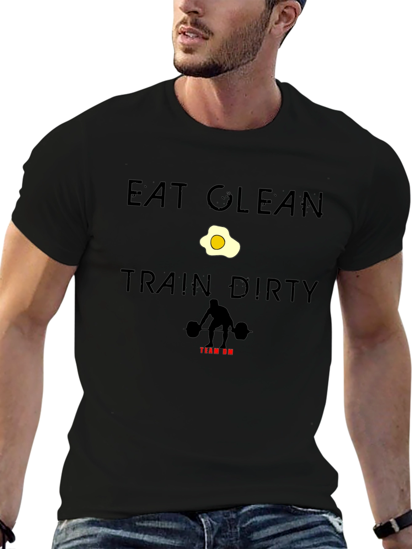 Eat Clean Train Dirty Graphic Tee