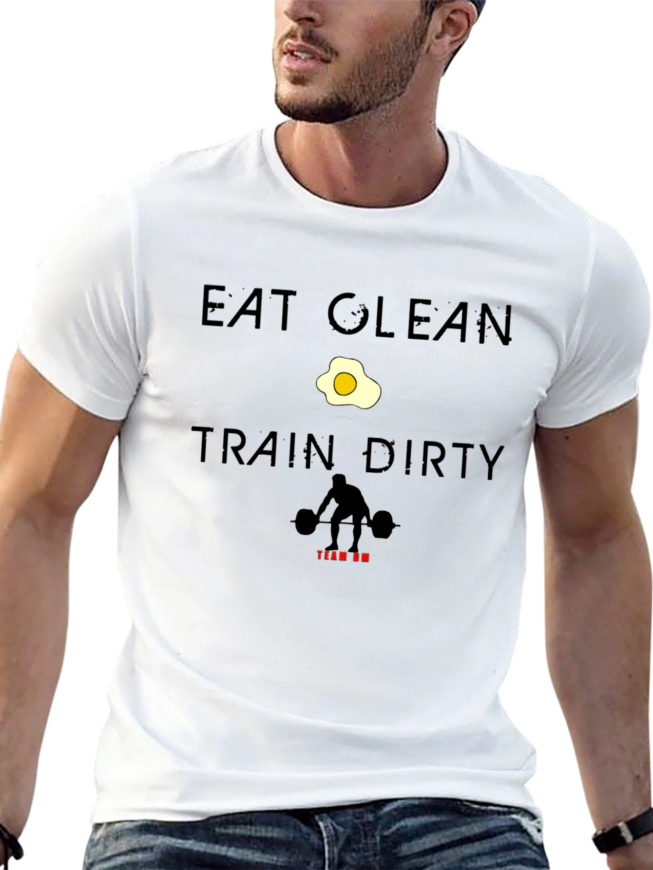 Eat Clean Train Dirty Graphic Tee